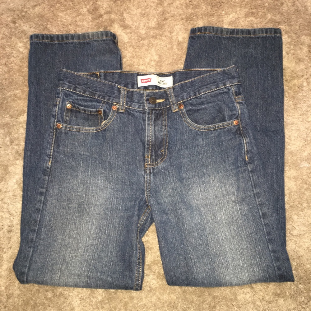 Levi’s - Dark Wash 28x28 550 Jeans (Relaxed)